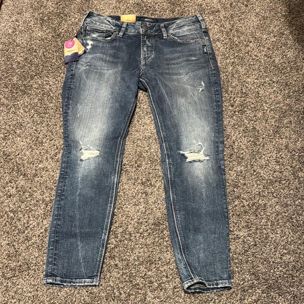 Silver Suki jeans size 30x 27